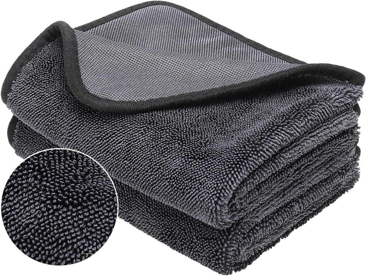 Trockentuch Mikrofaser 40x60cm 2er Set Handtuch Bad Küche Saugfähig