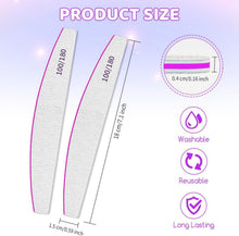 Professionelle Nagelfeile Set für Gelnägel und