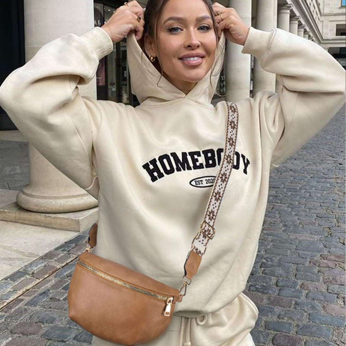 Damen Umhängetasche aus Veganes PU Leder mit RFID