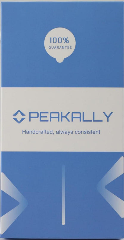 Peakally Samsung Galaxy S24 Hülle mit RFID PU Leder Braun