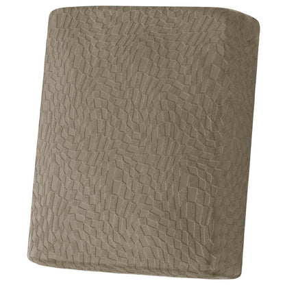 Sofa Sitzkissenbezug Stretch Khaki 1 Sitzer