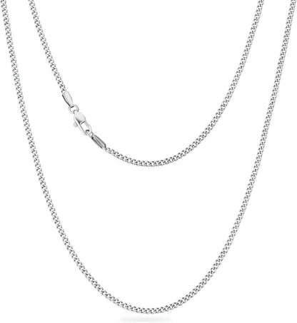 Kubanische Panzerkette mit Diamantschliff, Edelstahl, Gold