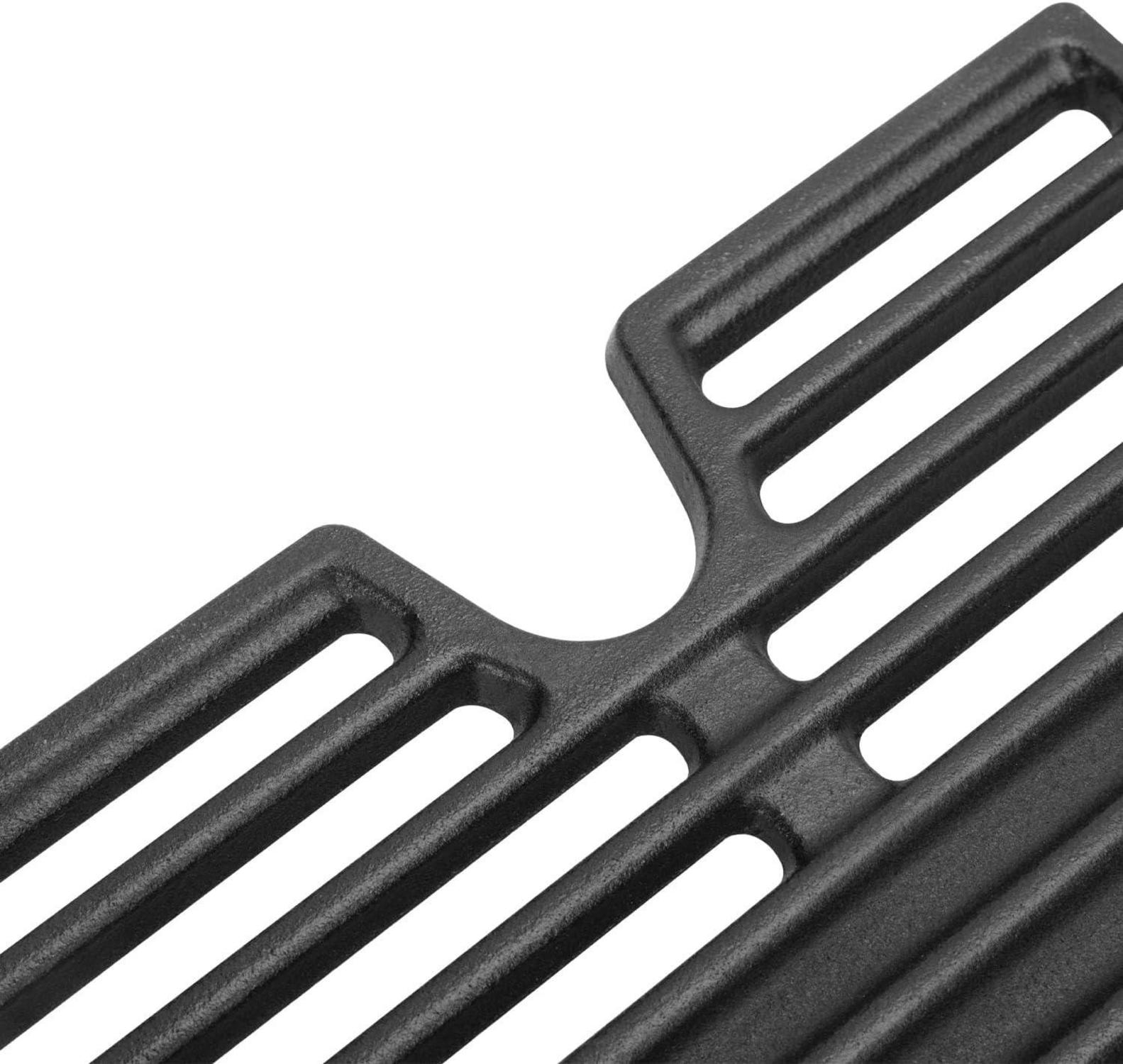 Gusseisen Grillrost 35x47 cm für 2-Brenner Gasgrill - 2er-Pack