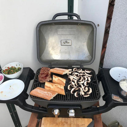 Gusseisen Grillrost für Burnhard 2-Brenner Gasgrill, BBQ Zubehör 35x47