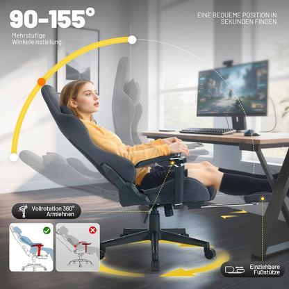 Ergonomischer Gaming Stuhl mit
