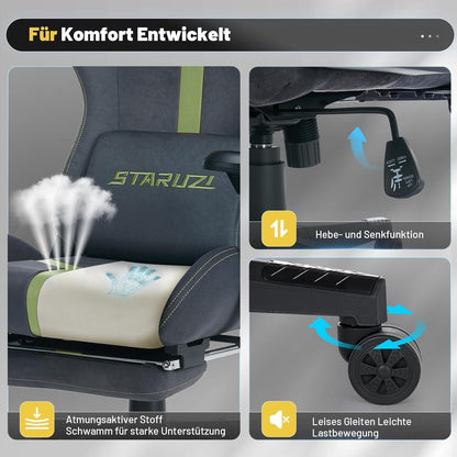 Ergonomischer Gaming Stuhl mit