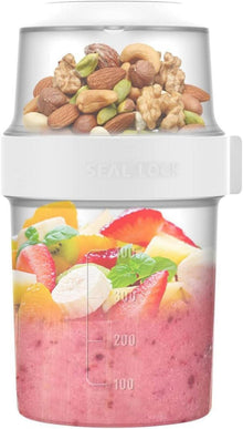 Müslibecher to go 2-in-1, Auslaufsicherer Joghurtbecher 870ml