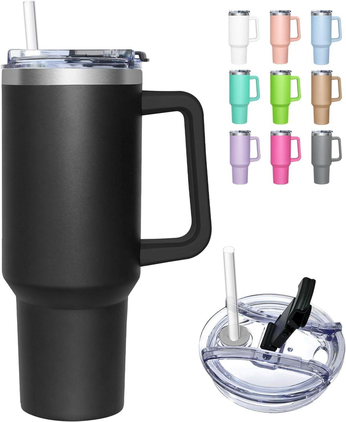 Thermobecher 1180ML Kaffeebecher to go Trinkbecher Isolierbecher mit