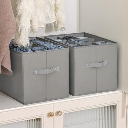 9 Zellen Schubladen Ordnungssystem für Kleidung & Jeans