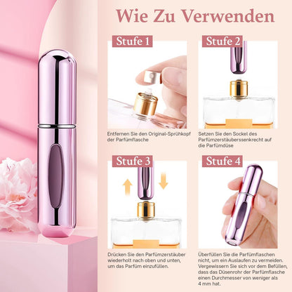 Nachfüllbar Parfüm Zerstäuber 5ml Flaschen Portable mit