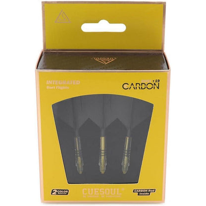 Carbon Dartschaft & Flight Set Big Wing-Form Größe