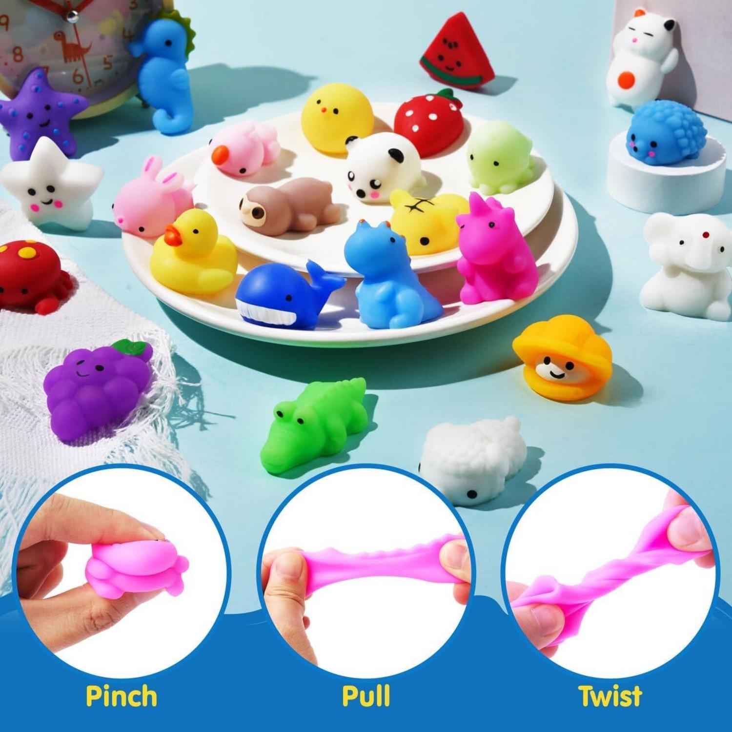 JOYIN Mochi-Squishy-Spielzeug-Set 50er Pack für Kinder