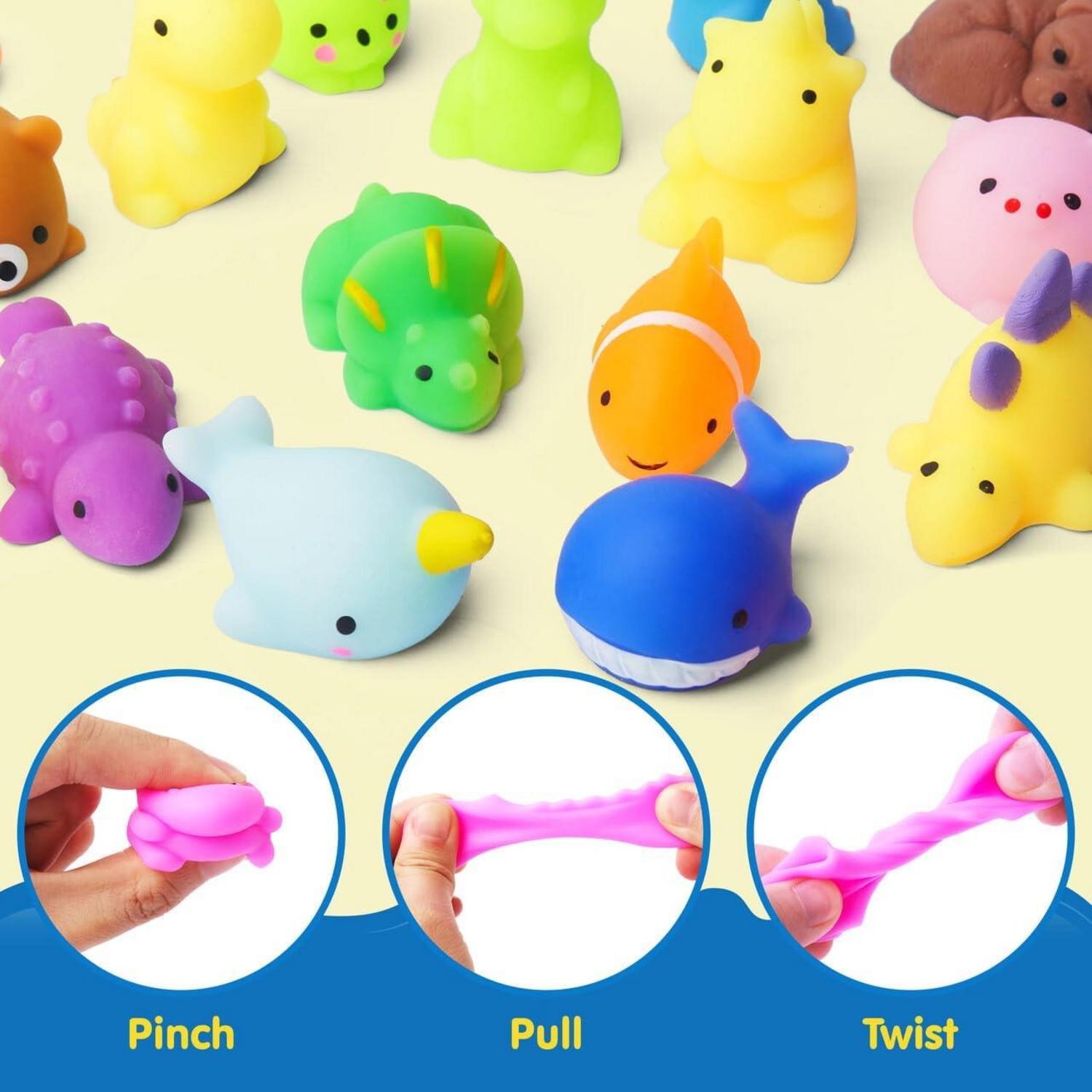 100er Pack Mini-Mochi-Squishy-Partygeschenke für
