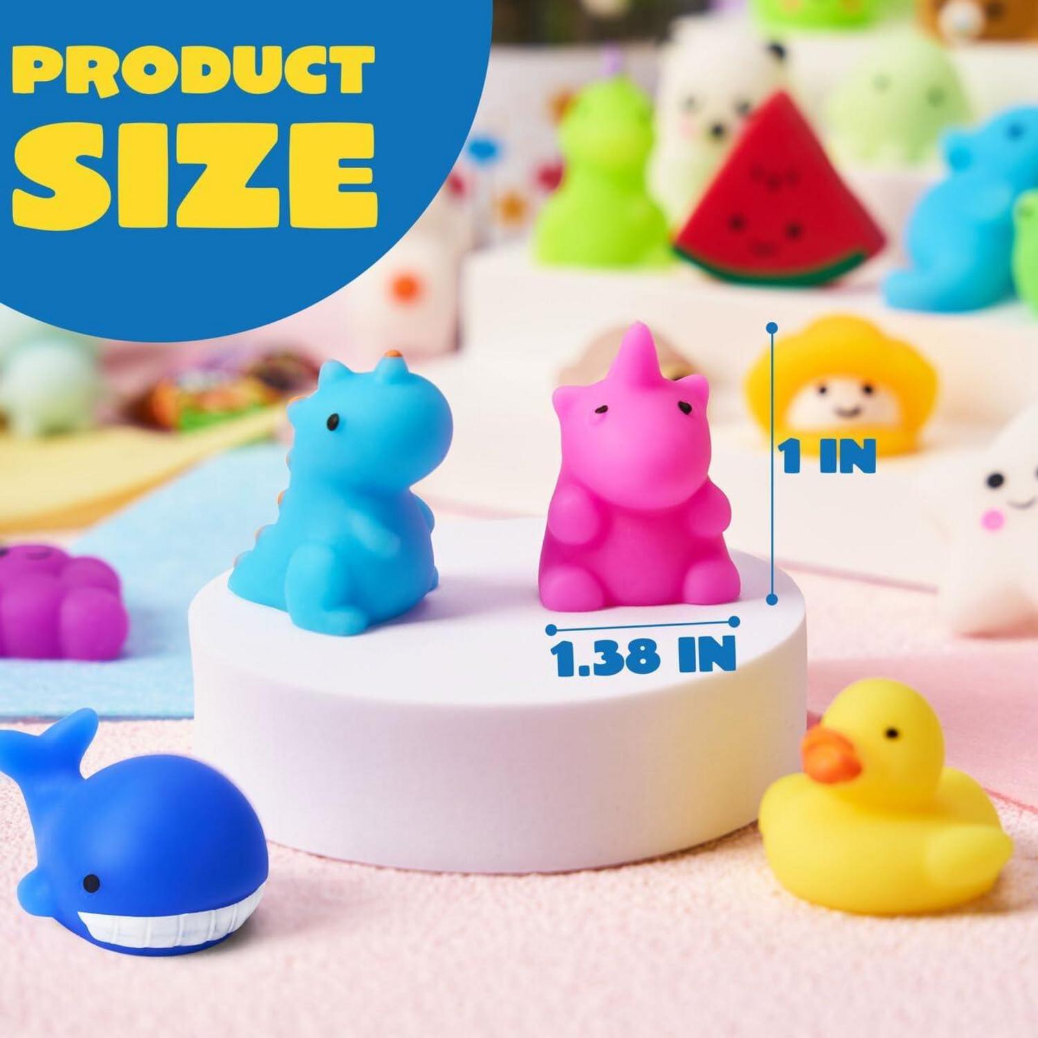 Mochi Squishy Spielzeug Set 100er Pack Mini Kawaii Stressabbau