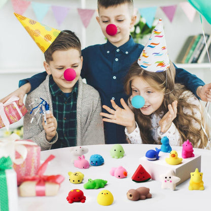 JOYIN Mochi-Squishy-Set: 100er Pack Mini-Kawaii-Spielzeug für Kinder - Stressabbau, Partygeschenke & Goodie-Bags