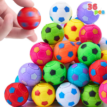 36er Set Fußball Fidget Spinner Spielzeug Kindergeburtstag Stressabbau