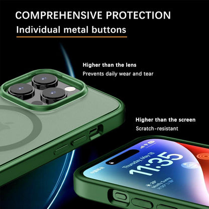 Magnetische Schutzhülle für iPhone 15 Pro MagSafe Militärischer Schutz