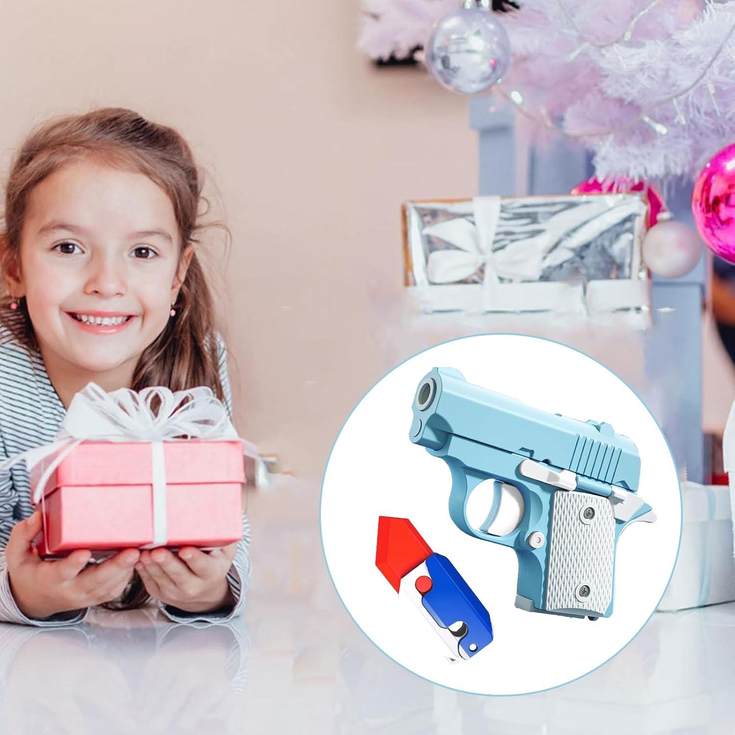 Fidget Toy Pistole Schaumstoff Gravity Gun Mini Fidget für Kinder ab
