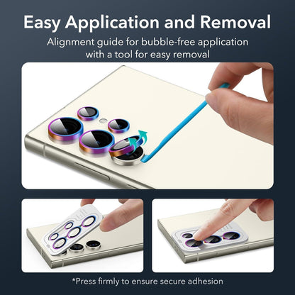 ESR Samsung Galaxy S24 Ultra Kameraschutzfolien Set