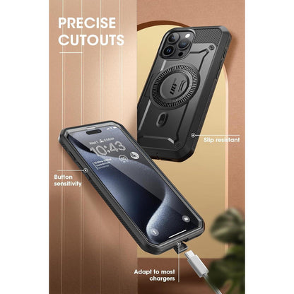 Robuste Hülle für iPhone 15 Pro Max mit MagSafe & Ständer