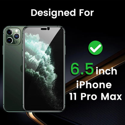 Sichtschutz für iPhone 11 Pro Max/Xs Max 6,5 Zoll, 2er-Pack