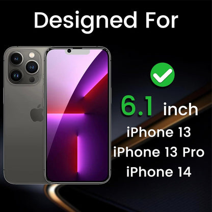 Sichtschutz für iPhone 14 Pro 6,1 Zoll 2 Stück 9H Härte