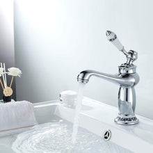 Namuoto Retro Wasserhahn Messing Bad Einhebelmischer Chrom