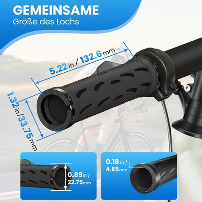 COICER Fahrradgriffe Ergonomisch MTB Lock-On Design 22,2 mm
