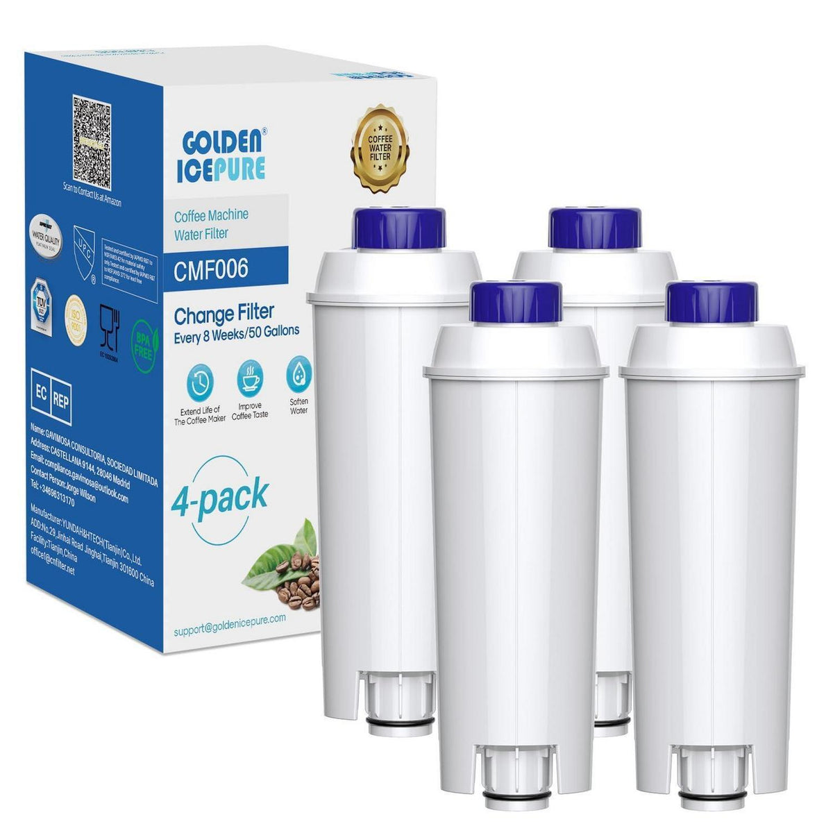 Wasserfilter für DeLonghi Kaffeevollautomaten
