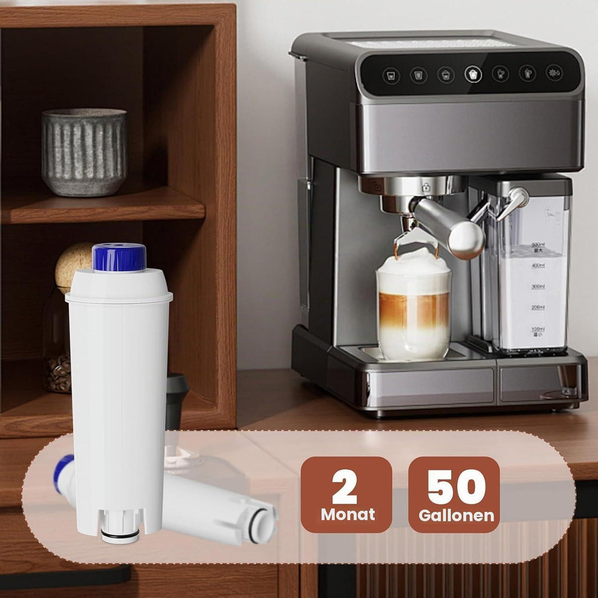 Wasserfilter für DeLonghi Kaffeevollautomaten