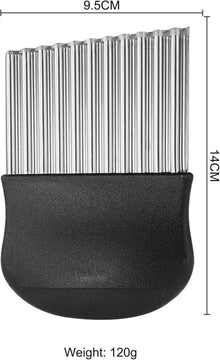 Edelstahl Wellenschneider Gemüse Kartoffeln Karotten 14x9.5