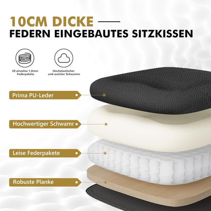 Bürostuhl Office Chair, Ergonomischer Chefsessel mit
