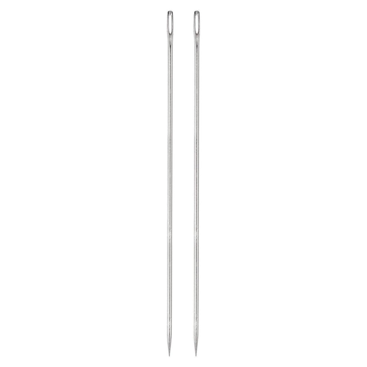 Polsternadeln Edelstahl 8 Zoll - 2er Set für Möbel & Handarbeit