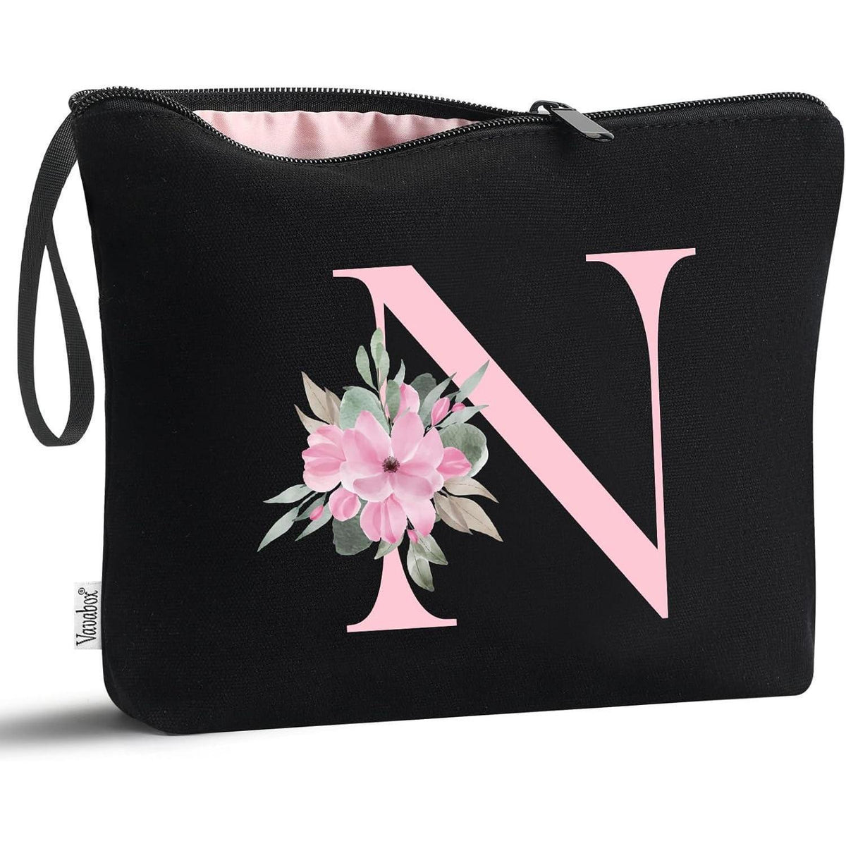 Personalisierte Kosmetiktasche mit Initialen – Geschenk für Frauen