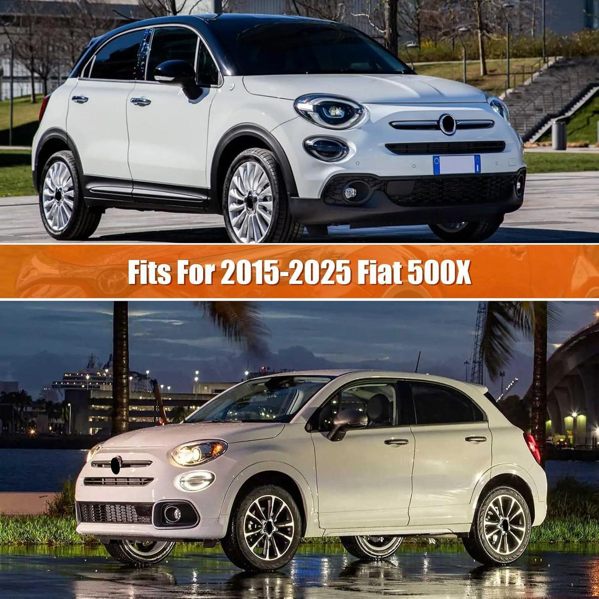 Wasserdichte Autoabdeckung für Fiat 500X 2015-2025