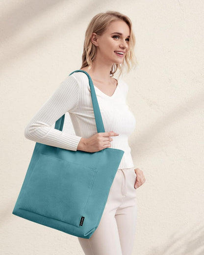 Große Damen Cordtasche für Schule Arbeit Shopping Travel