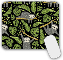 Kleines Mousepad Faultiermotiv 24x20cm design 0,3cm