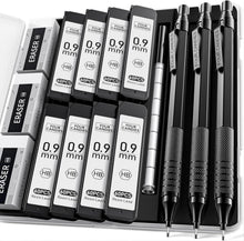 4 Candies 0,9mm Druckbleistift-Set mit Etui und Minen
