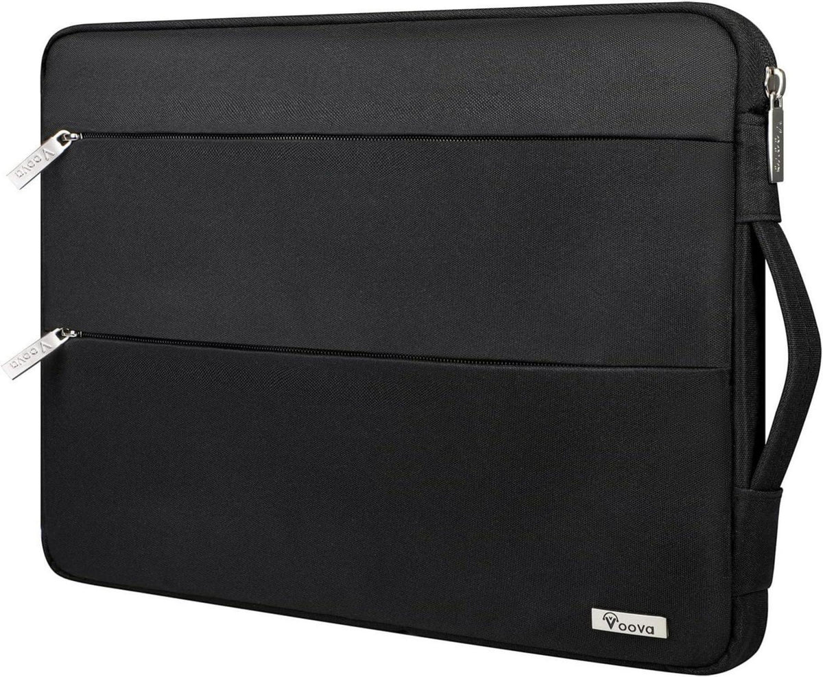 Voova Laptop Sleeve 15 Zoll Wasserdichte Laptoptasche Schwarz