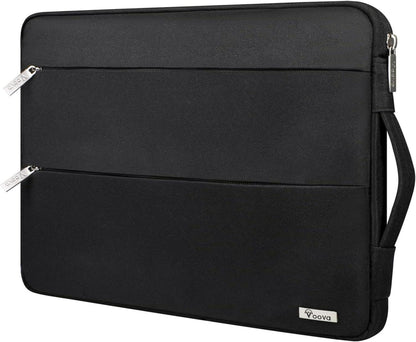 Voova Laptop Sleeve 15 Zoll Wasserdichte Laptoptasche Schwarz