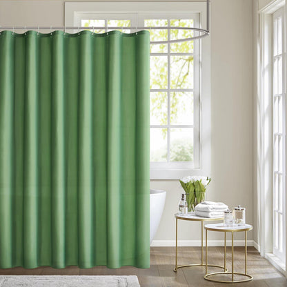 MIULEE Duschvorhang 150x180cm Grün Wasserdicht Anti-schimmel