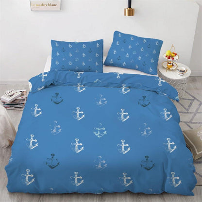 Anker 3teilig Bettwäsche-Set 220x240 cm Mikrofaser