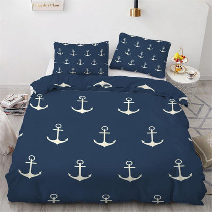Anker 3teilig Bettwäsche-Set 220x240 cm Mikrofaser