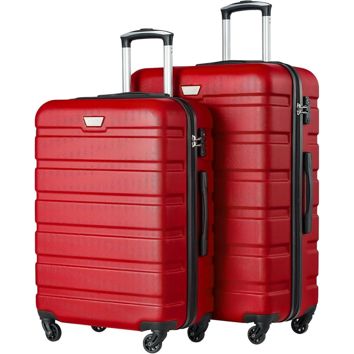 Hartschalen Koffer Set 2tlg (M+L) Spinell Rot