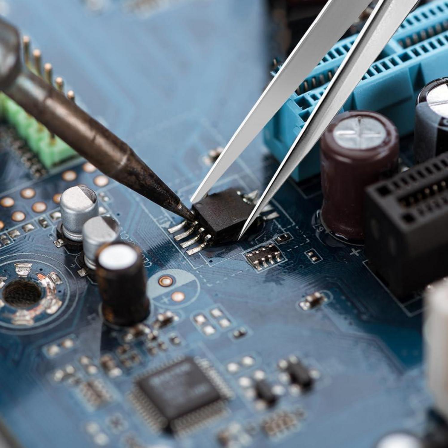 Präzisionspinzette Edelstahl Antistatisch Computer Elektronik Reparaturen