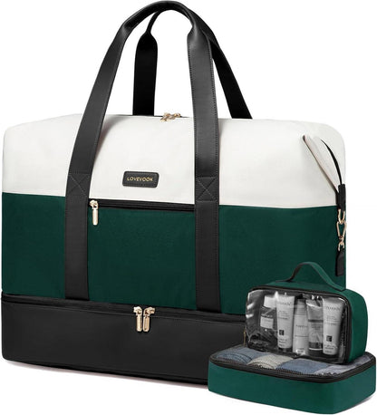 Weekender Reisetasche mit Kulturtasche und Schuhfach