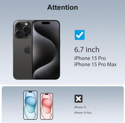 SPARIN iPhone 15 Pro/15 Pro Max Kameraschutz Set 4 Stück 9H