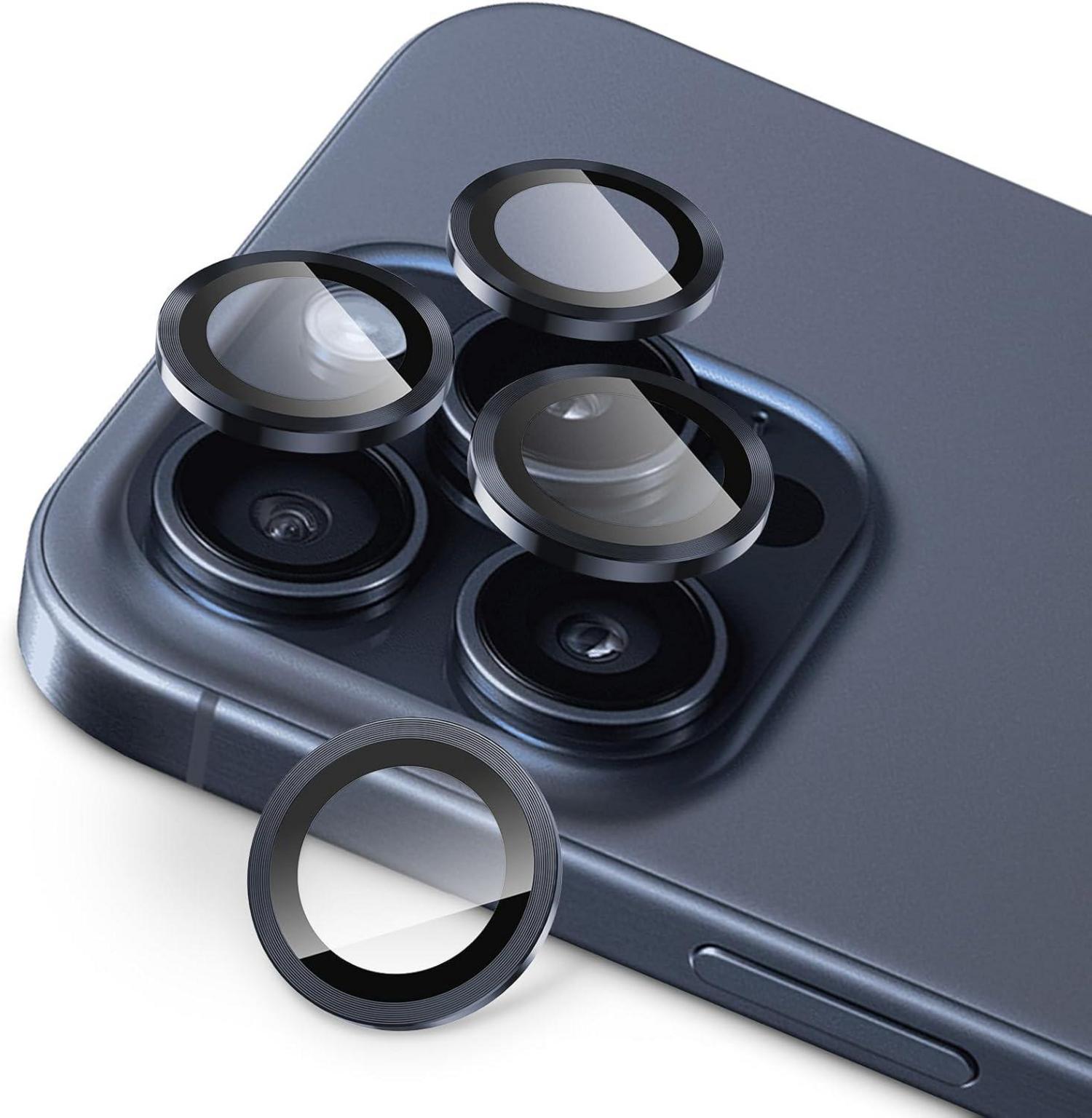 Kameraschutz Glas 9H Härte Ultra-Klar Anti-Kratzer 4er Set iPhone 15