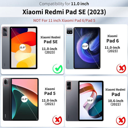 EasyAcc Xiaomi Redmi Pad SE 2023 11 Zoll Hülle Pfauenblau