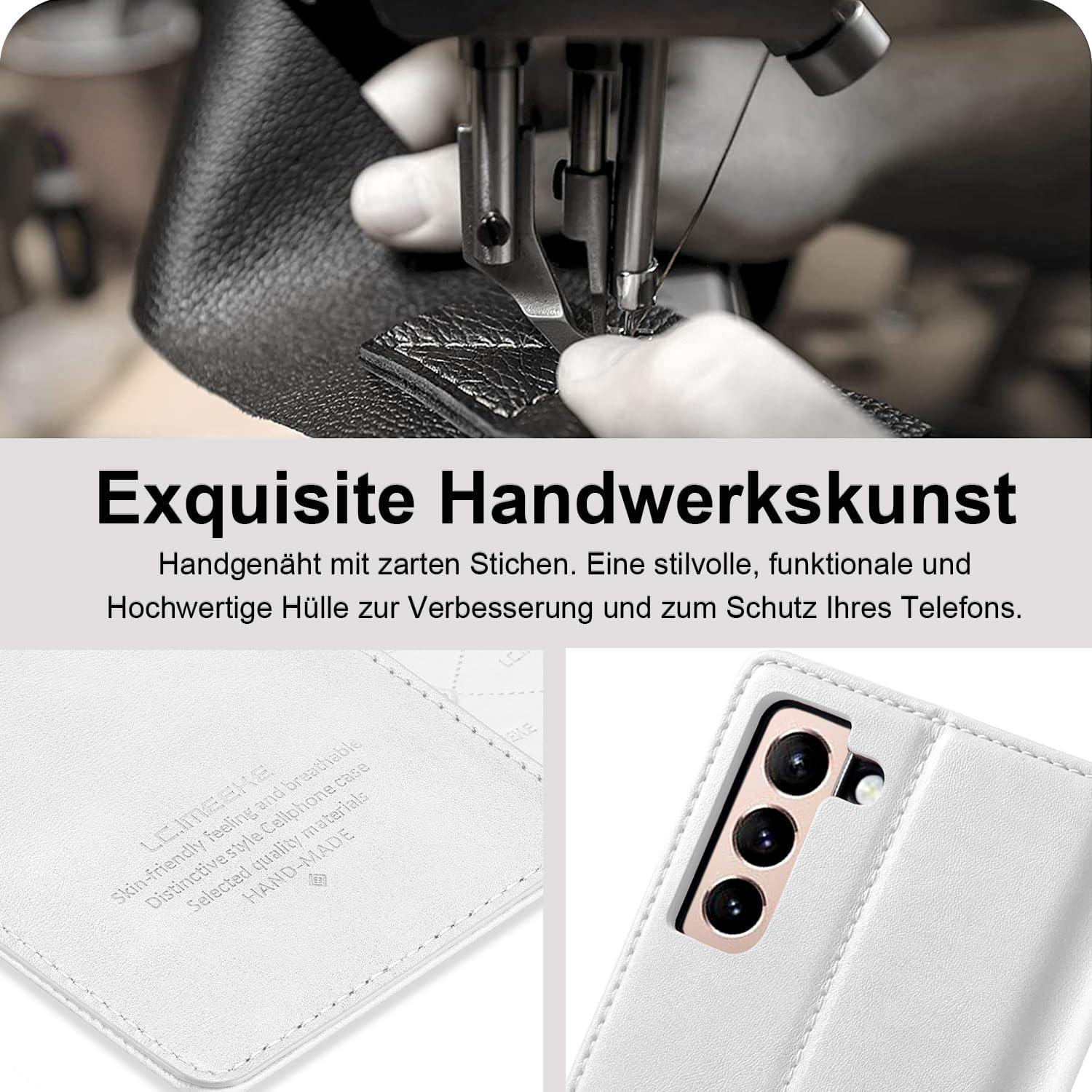 Samsung Galaxy S24 Plus Hülle Leder Flip Wallet mit